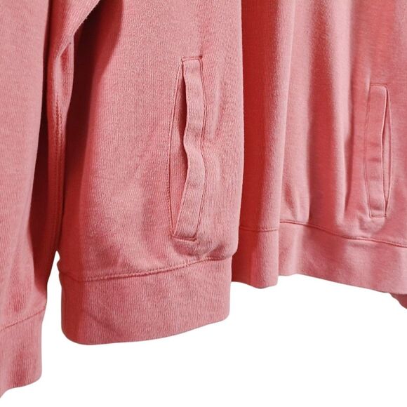 Tommy Bahama Men’s XXL Coral Salmon 1/4 Zip Pullover Sweatshirt Beach Vibes - Picture 4 of 8